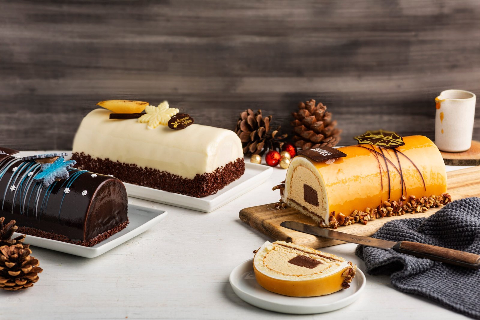 Assortment of Jessica Pastries desserts