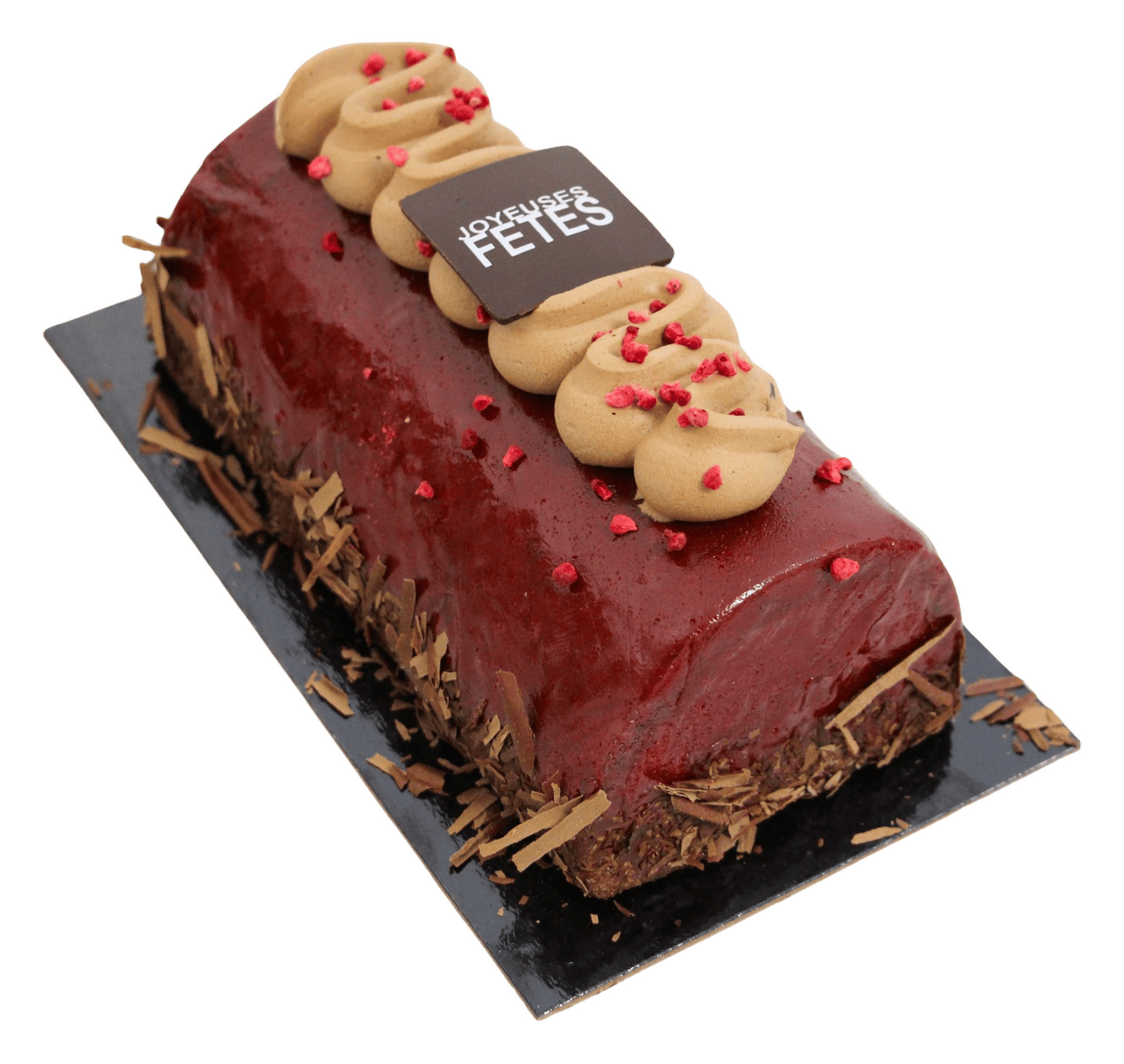 Bûche Explosion Framboise 7po Raspberry Explosion Log