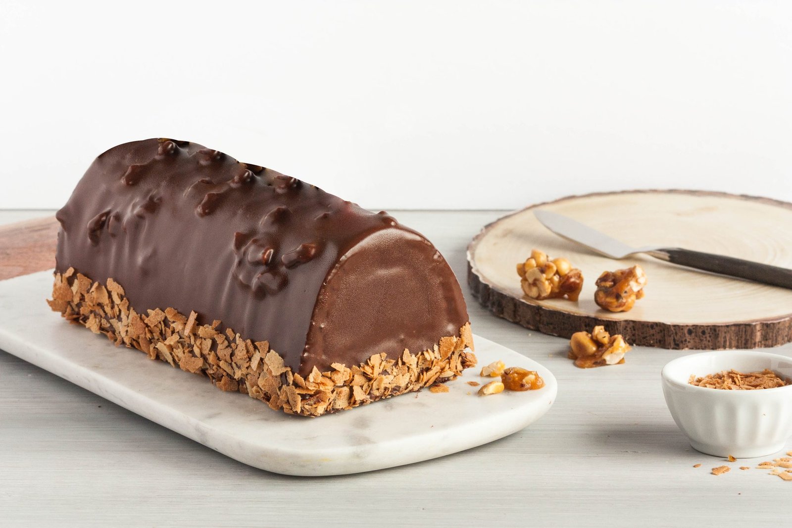 Bûche Le Rocher de Pâtisseries Jessica