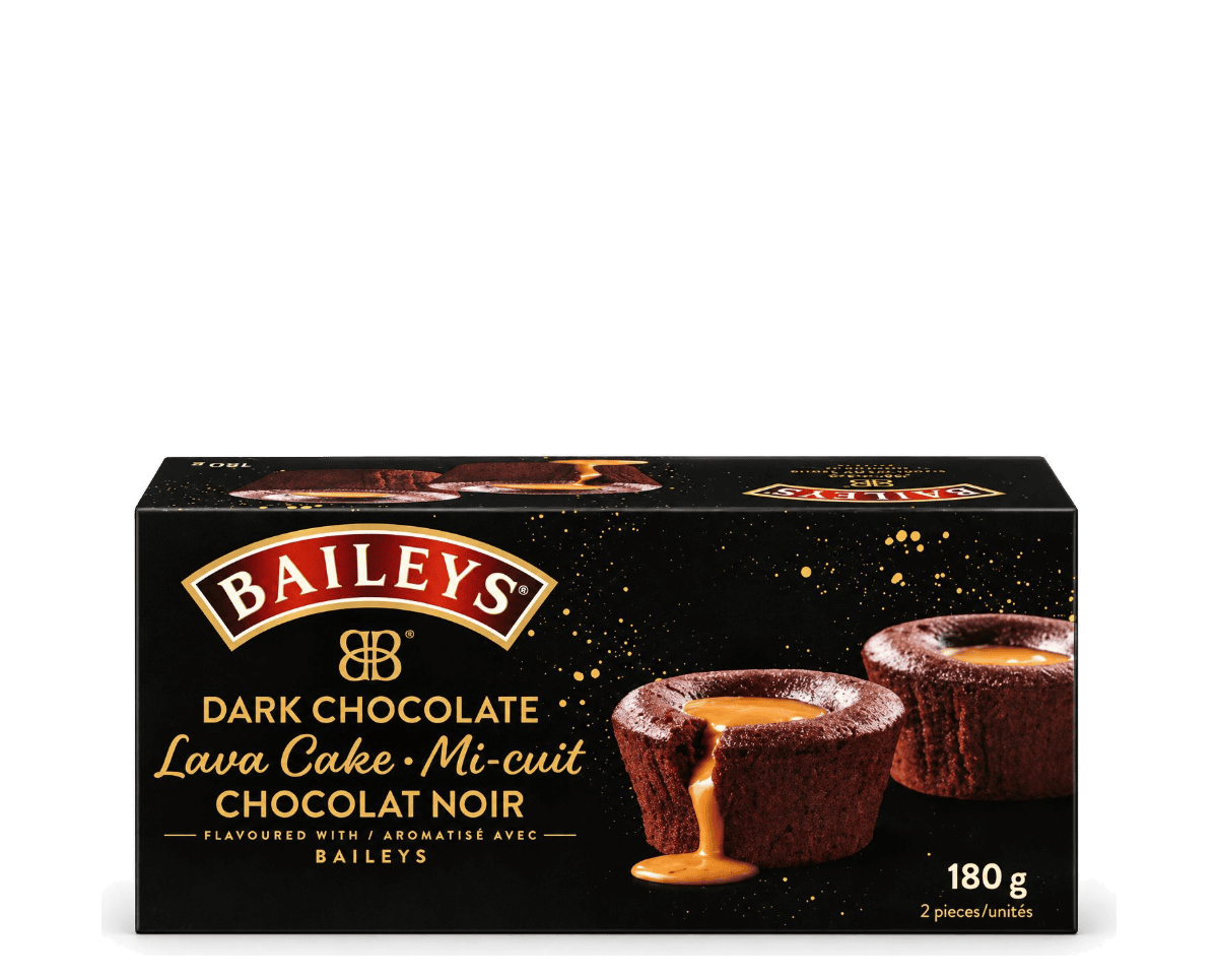 Fondant chocolat noir Baileys